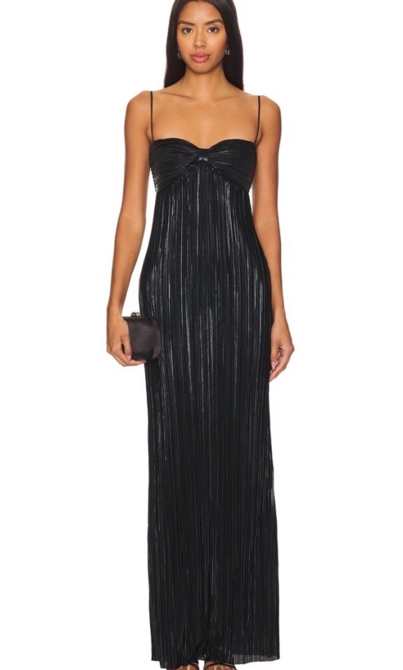 Lovers and Friends Mya Maxi Gown in Black Size S Lovers and Friends Mya Maxi Gown in Black Size S