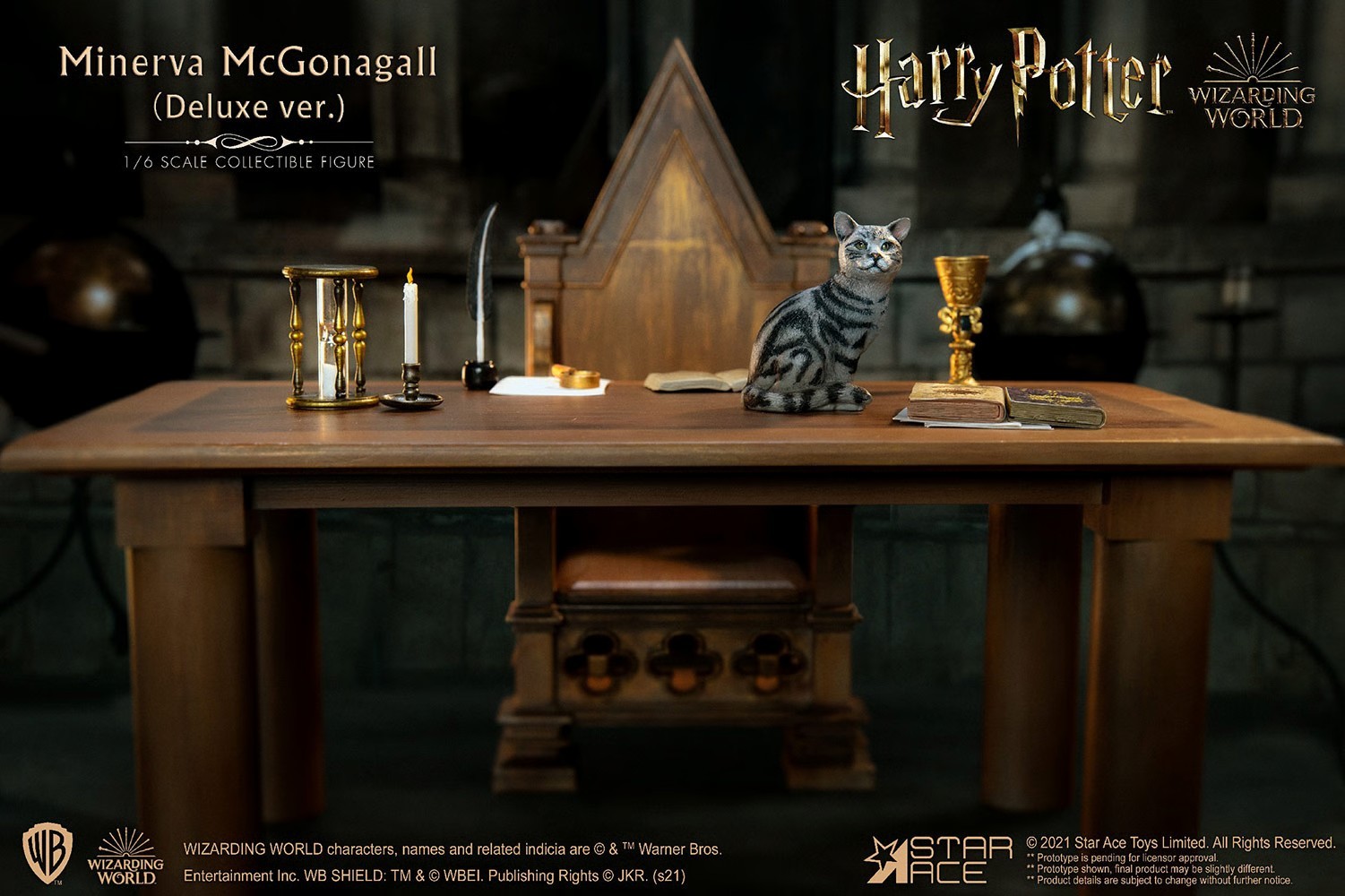 Star Ace Toys Minerva McGonagall (Desk Pack) Sixth Scale Figure Accessory