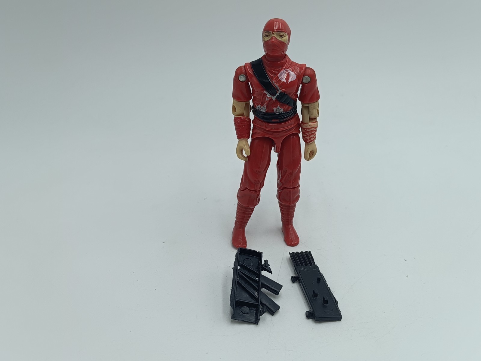 Red Cobra Satán G.I. Joe Plastirama Argentina Vintage Rare Figure 80s Not Hasbro