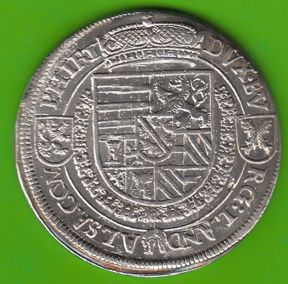 Coin Habsburg RDR Thaler 1564-1595 Ensisheim Alsace in XF Very Nice Leipzig