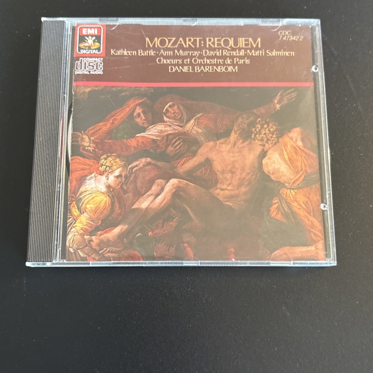 Requiem by W.A. Mozart (CD, 1990)