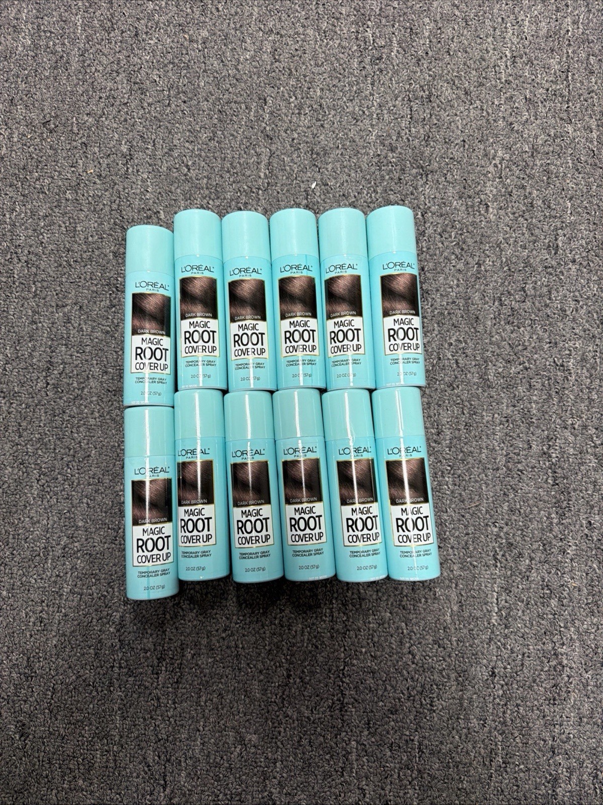 Loreal Paris Dark BROWN Magic Root Cover Up  Spray Lot Of 12