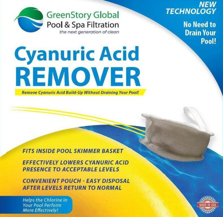 GreenStory Global Cyanuric Acid Remover, 1.5 lb (GSG-CYA-1.5) CYA Remover