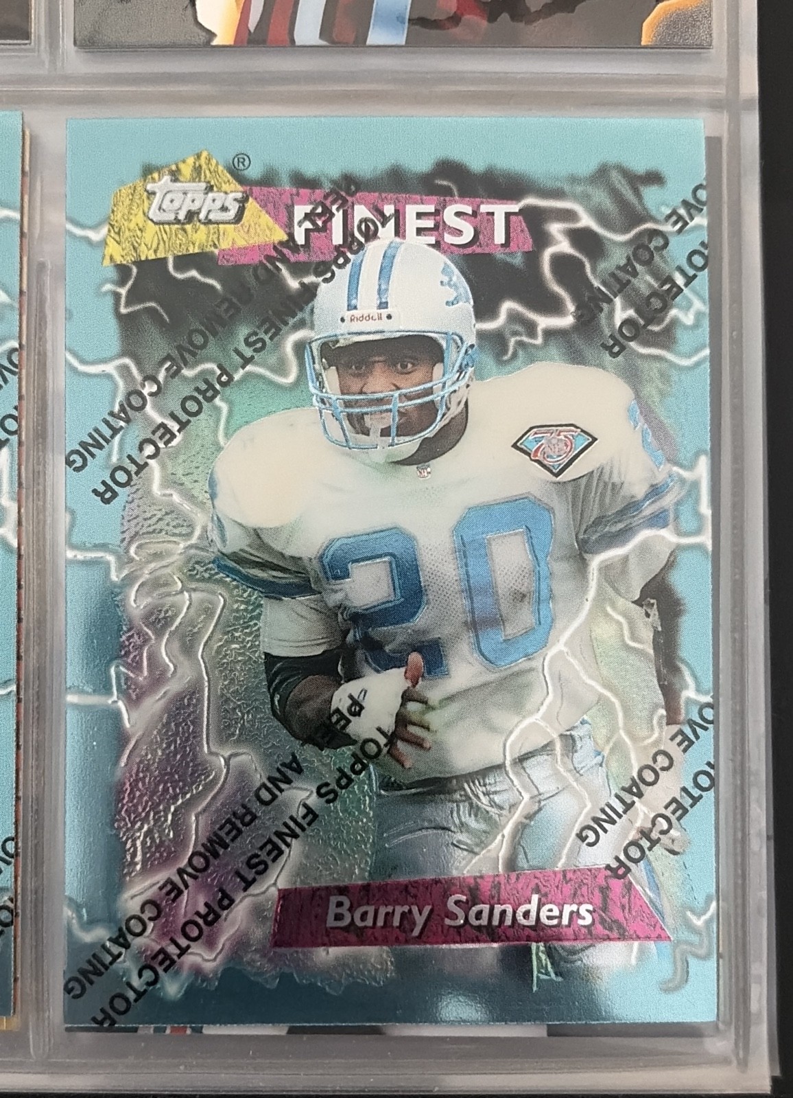 1995 Topps Finest - Barry Sanders #250