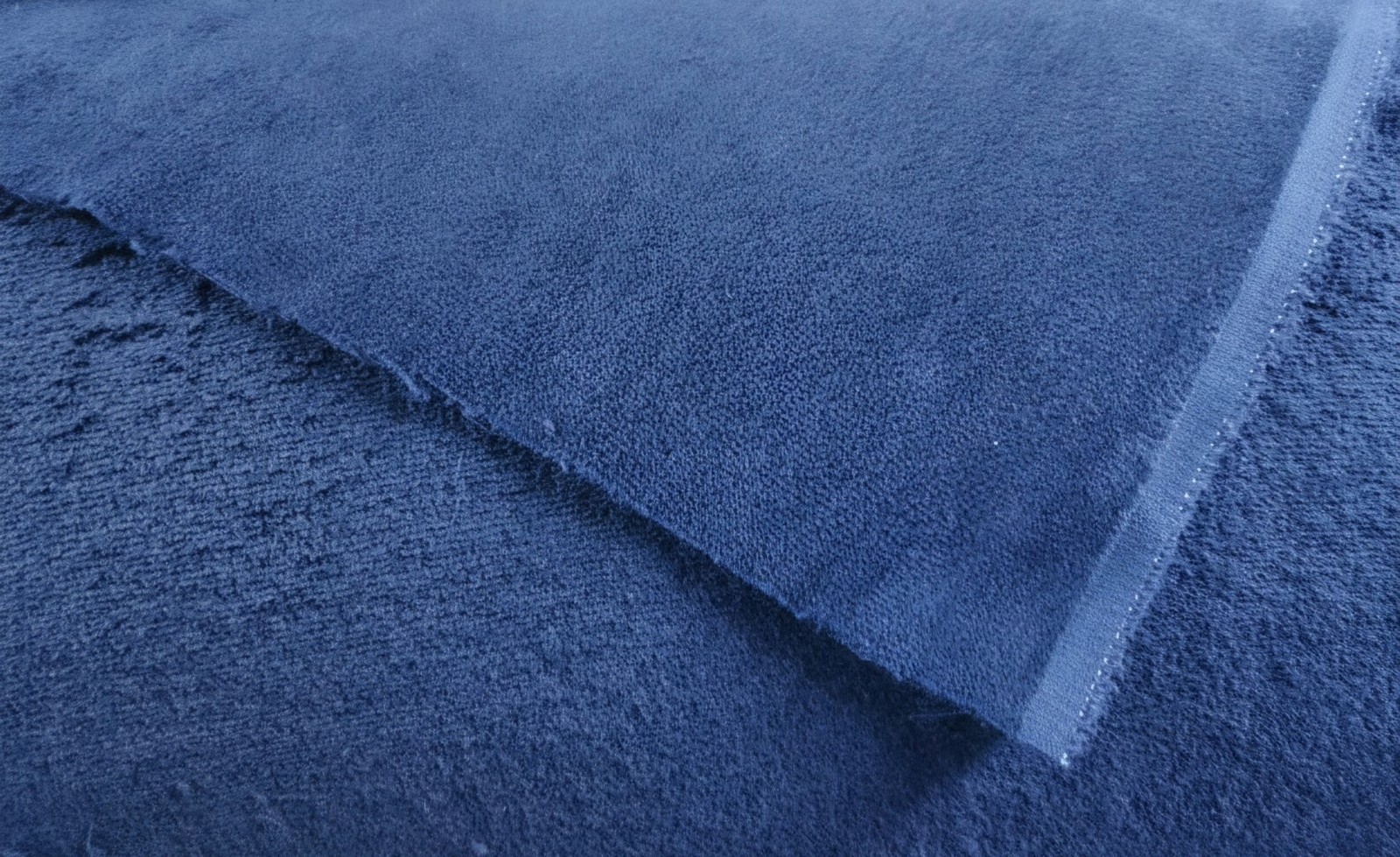 Royal Blue 12 Oz Terry Velour Fabric--48 Yard Roll, 60\