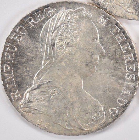 1780-Dated Austria Taler Silver Maria Theresa Thaler 1780-Dated Austria Taler Silver Maria Theresa Thaler