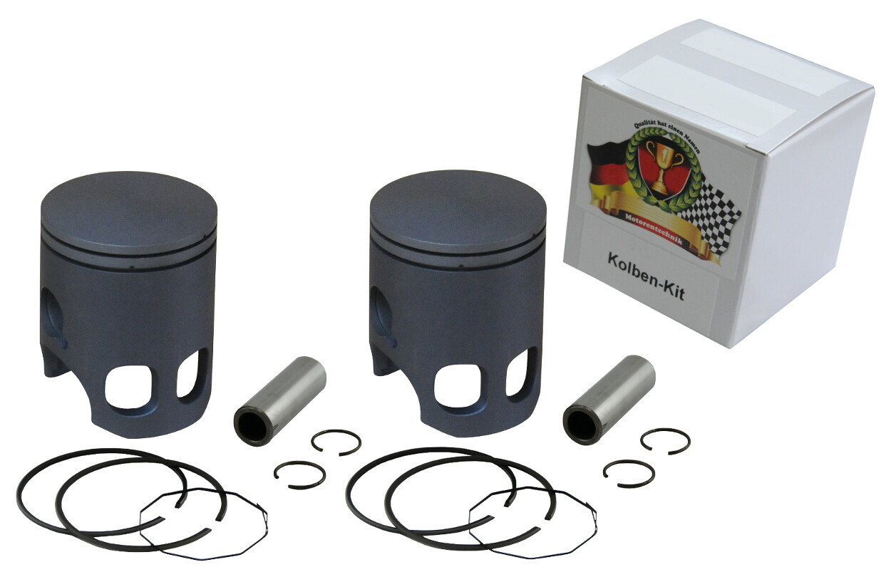 Yamaha RD250LC \'80-\'82 Piston Kit - Oversize +0.75mm / Piston Rings Piston Rings