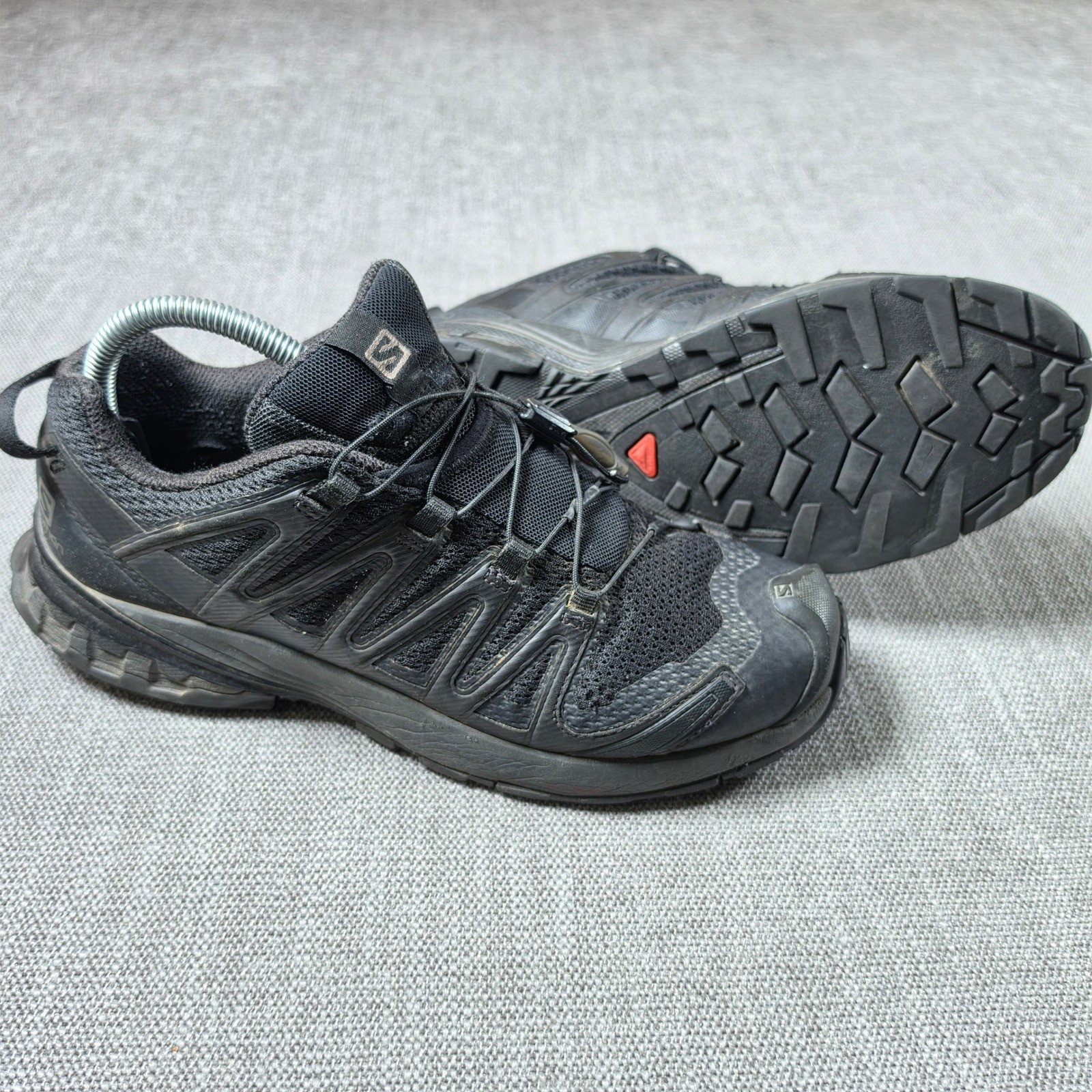 Salomon XA Pro 3D 409874 Mens 8 Black Trail Running Hiking Shoes