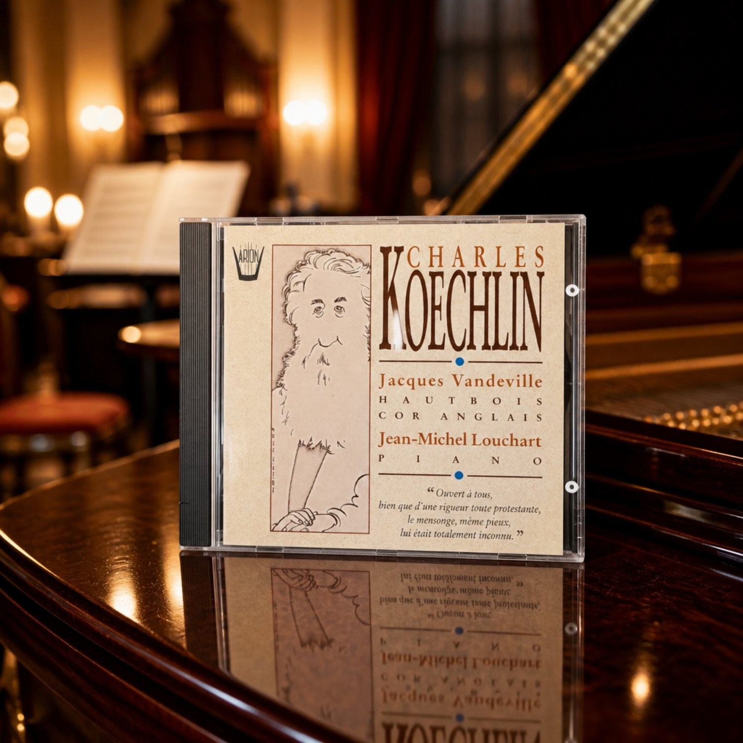 Charles Koechlin Pièces, Op. 179 / Sonate, 58 CD 1995 French Import