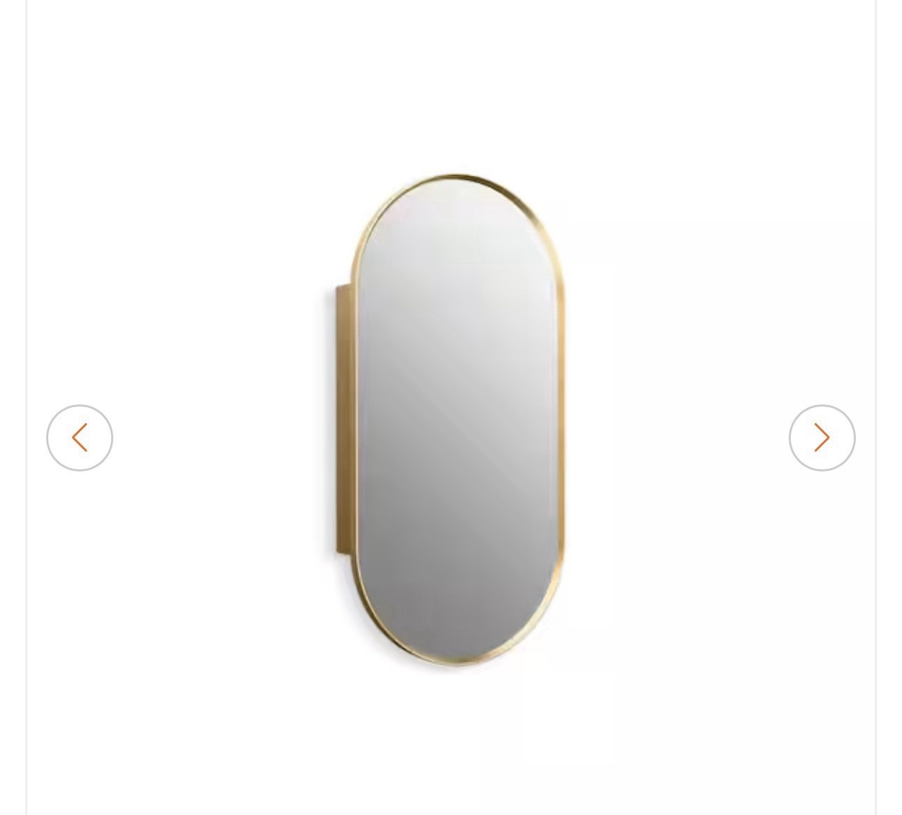 Kohler 35574-BGL Verdera Framed Medicine Cabinet 20x40 Moderne Brushed Gold Kohler 35574-BGL Verdera Framed Medicine Cabinet 20x40 Moderne Brushed Gold
