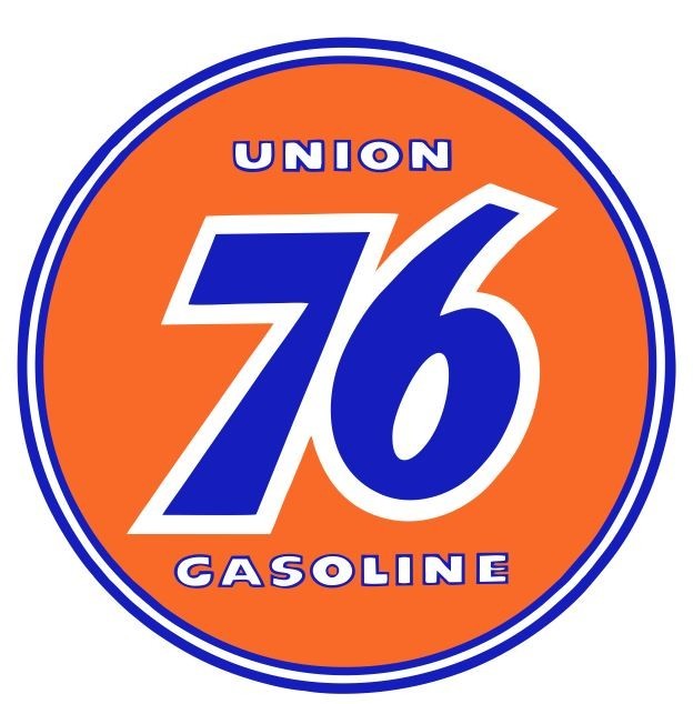 Union 76 Gasoline Gas Sticker Stickers Decal R8418 Union 76 Gasoline Gas Sticker Stickers Decal R8418