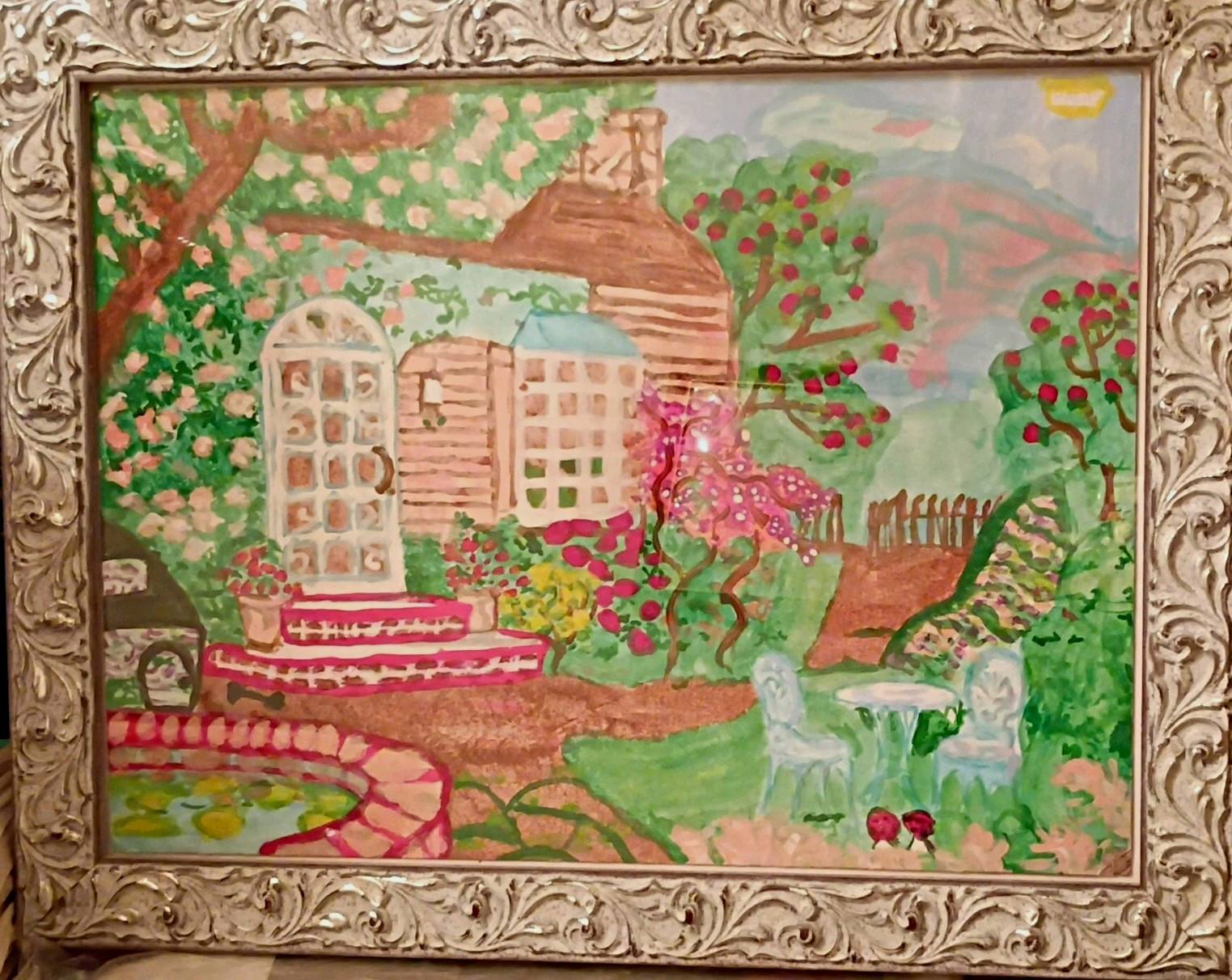 Art Canvas color Painting for sale $6,200 USD sign and Autograph by Painter 🎨🖌