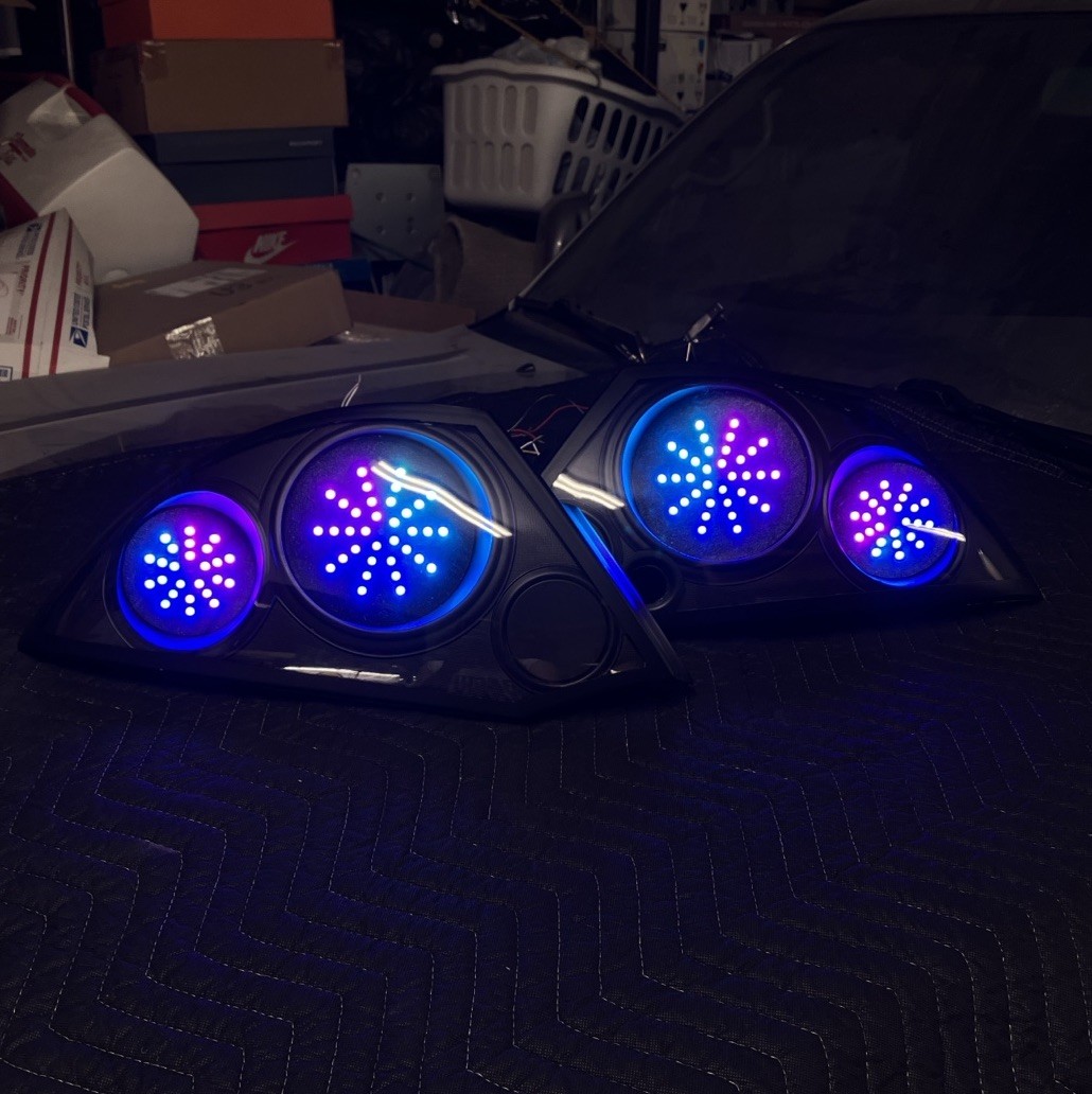 NLights | (3G) (2000-2005)Mitsubishi Eclipse  Custom RGB Tail Lights 1/1