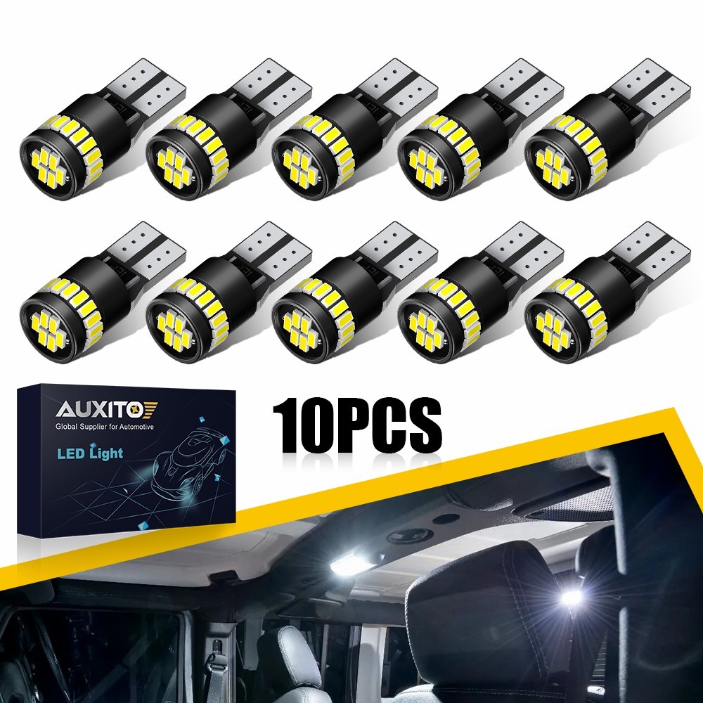 T10 194 LED 168 W5W 3014 24-SMD CANBUS Car Dome Map License Plate LED Bulbs 2-20