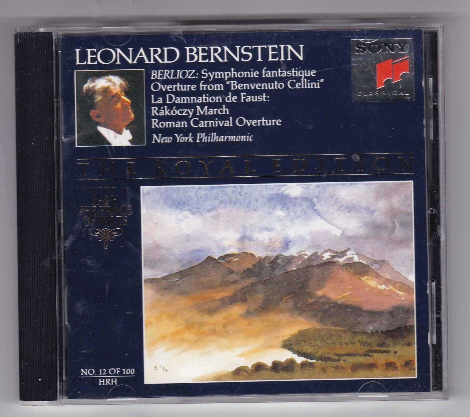 Bernstein NYP Berlioz Sym Fantastique Benvenuto Cellini Rákóczky CD MINT/NM Bernstein NYP Berlioz Sym Fantastique Benvenuto Cellini Rákóczky CD MINT/NM