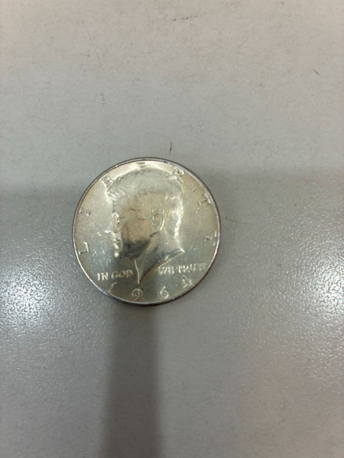 1964 Kennedy Half Dollar, 90% Silver, Circulated