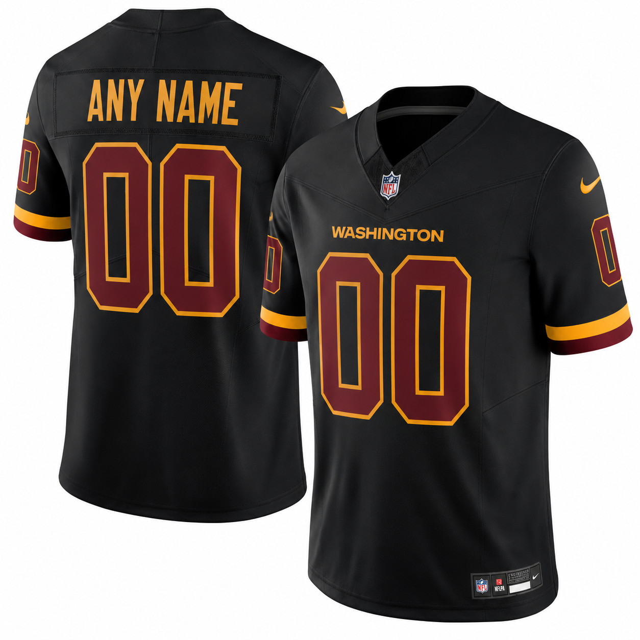 Custom Football Jersey Any Name & Number Blank Jersey - Choose Your Size 2026
