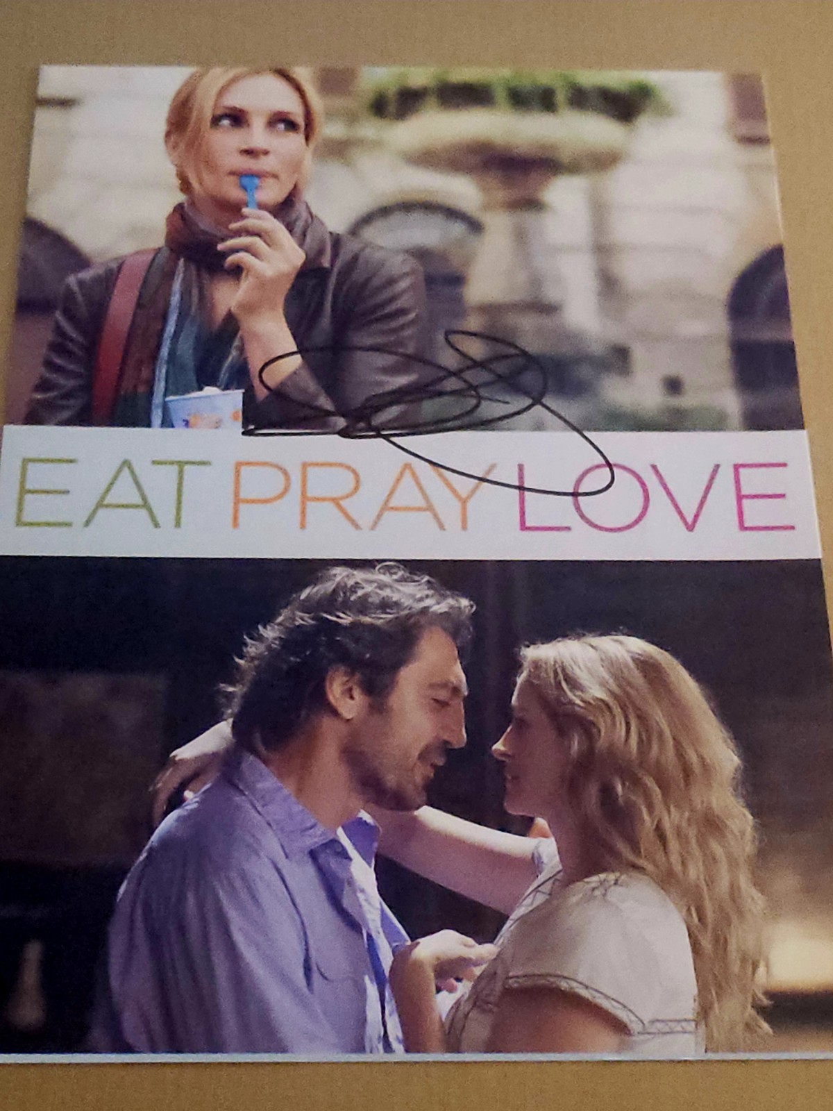 ORIGINAL JULIA ROBERTS 8X11 INCHES EAT PRAY LOVE PROMO PHOTO WITH COA ORIGINAL JULIA ROBERTS 8X11 INCHES EAT PRAY LOVE PROMO PHOTO WITH COA