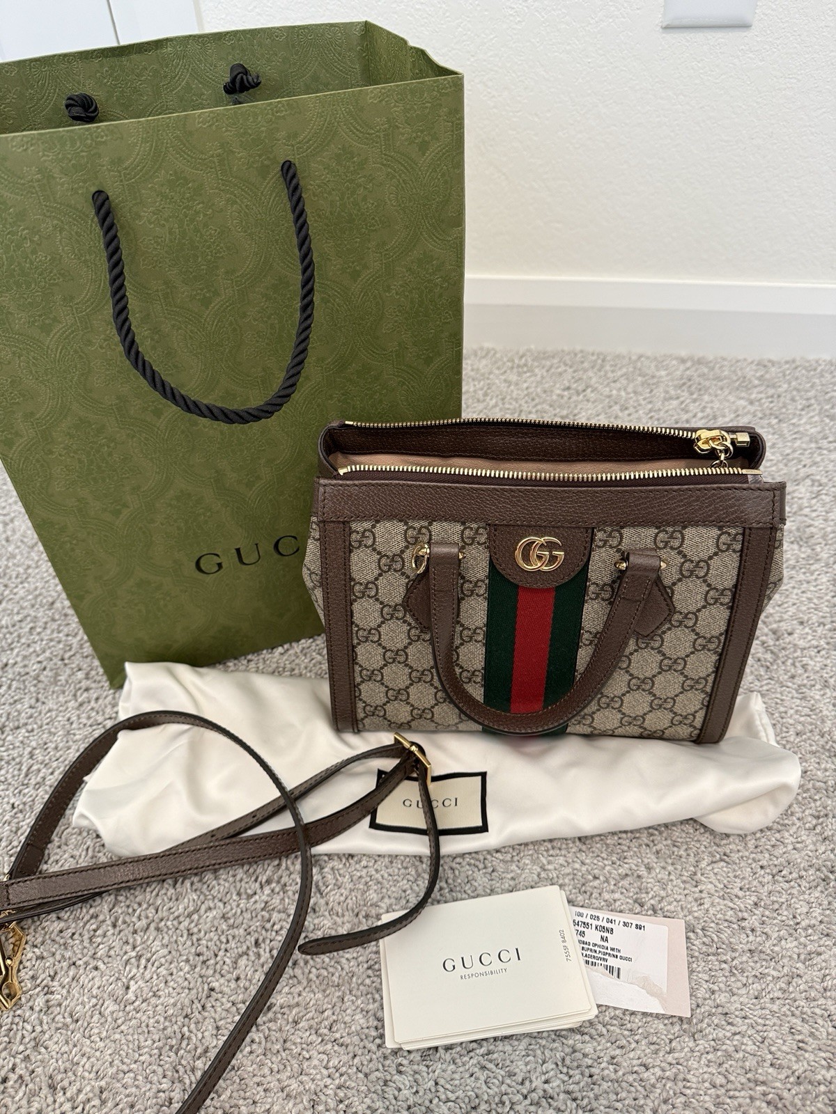 Gucci Ophidia Small GG Tote Bag Gucci Ophidia Small GG Tote Bag