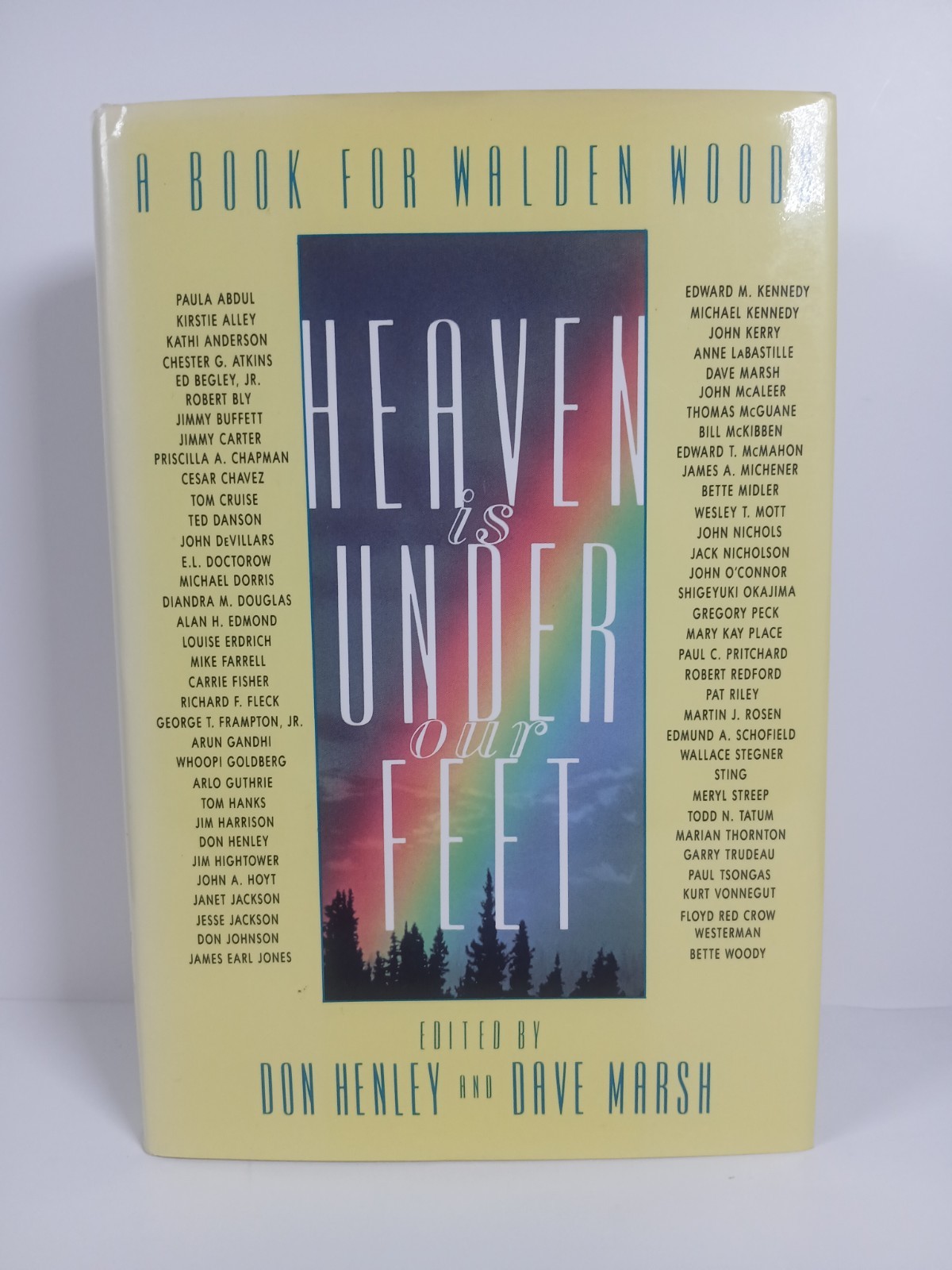 DON HENLEY Signed Book Heaven Is Under Our Feet Autographed 1991 Eagles Founder