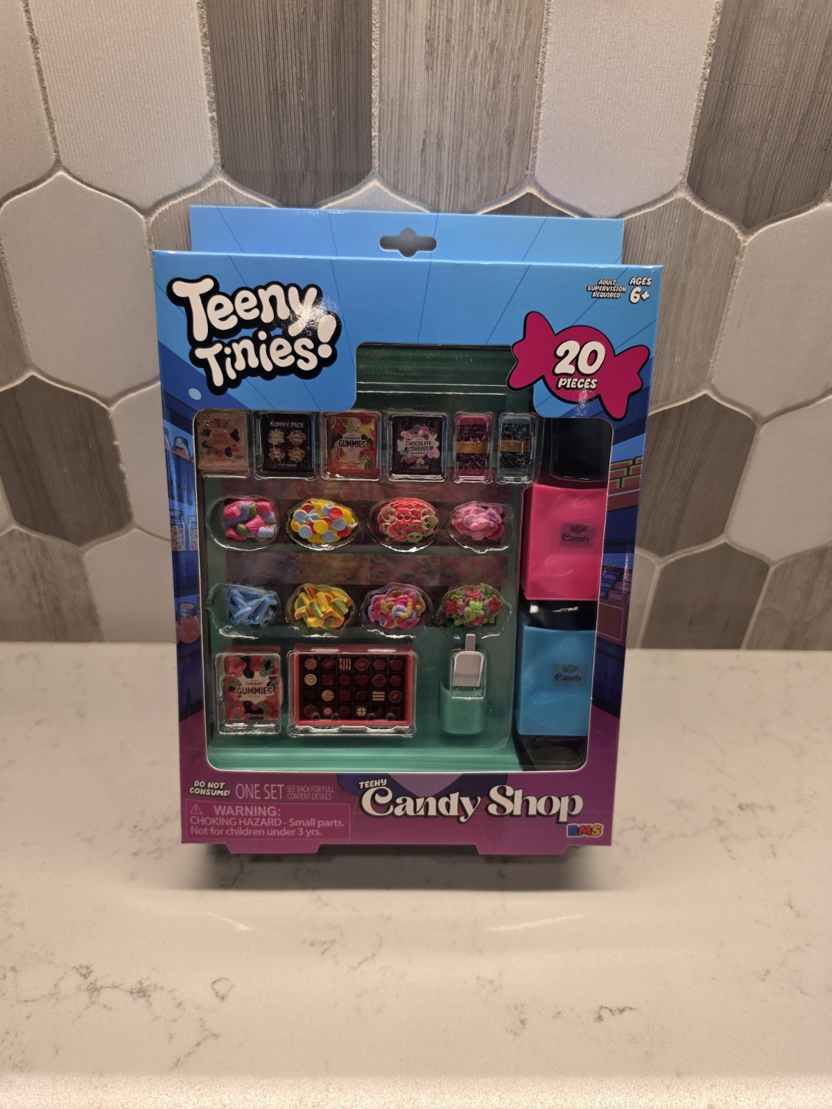Teeny Tinies Teeny Candy Shop Play Set--20 Pieces--NEW Just Released 