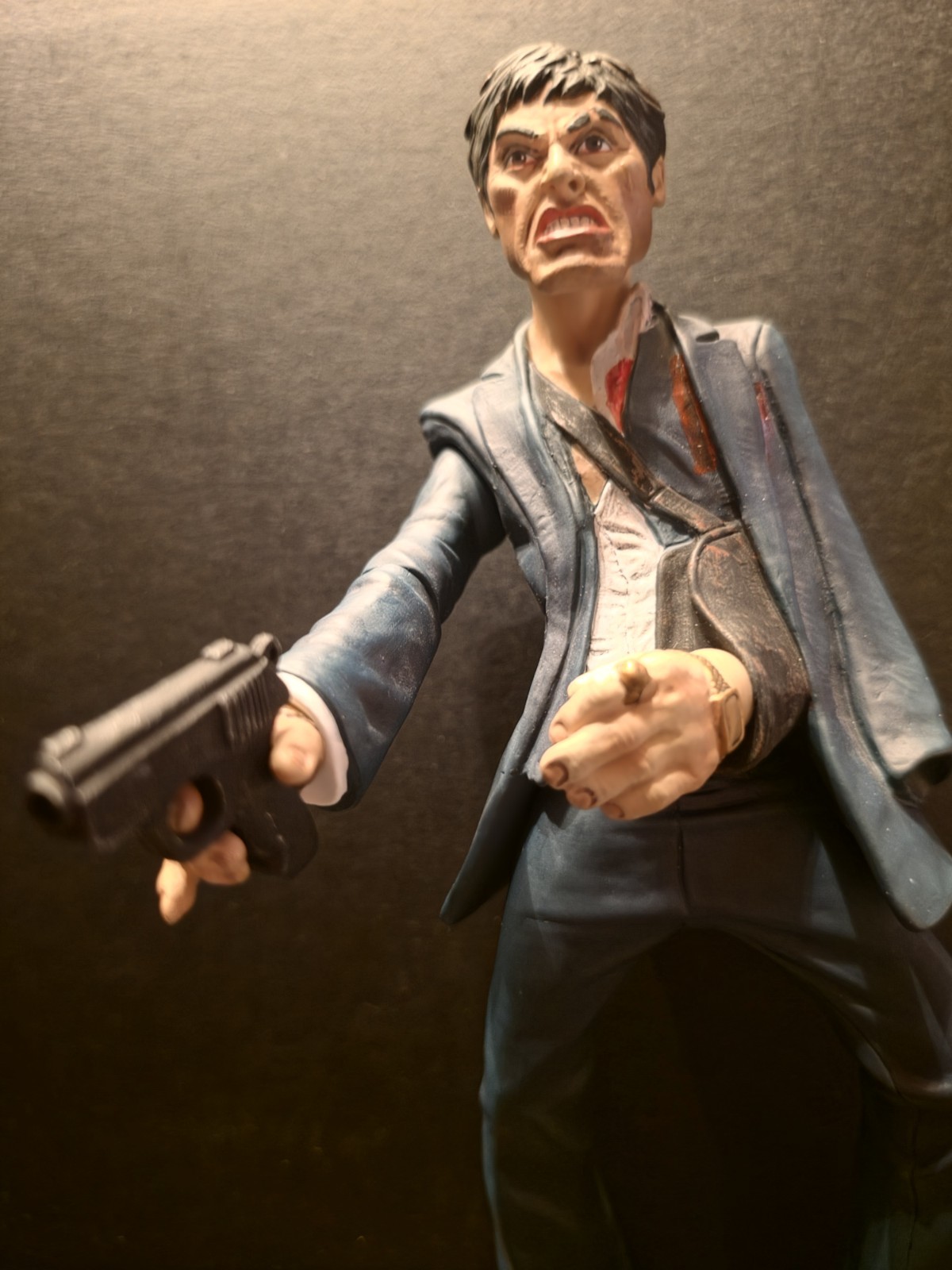 Scarface MEZCO 2004 The Rise 10\