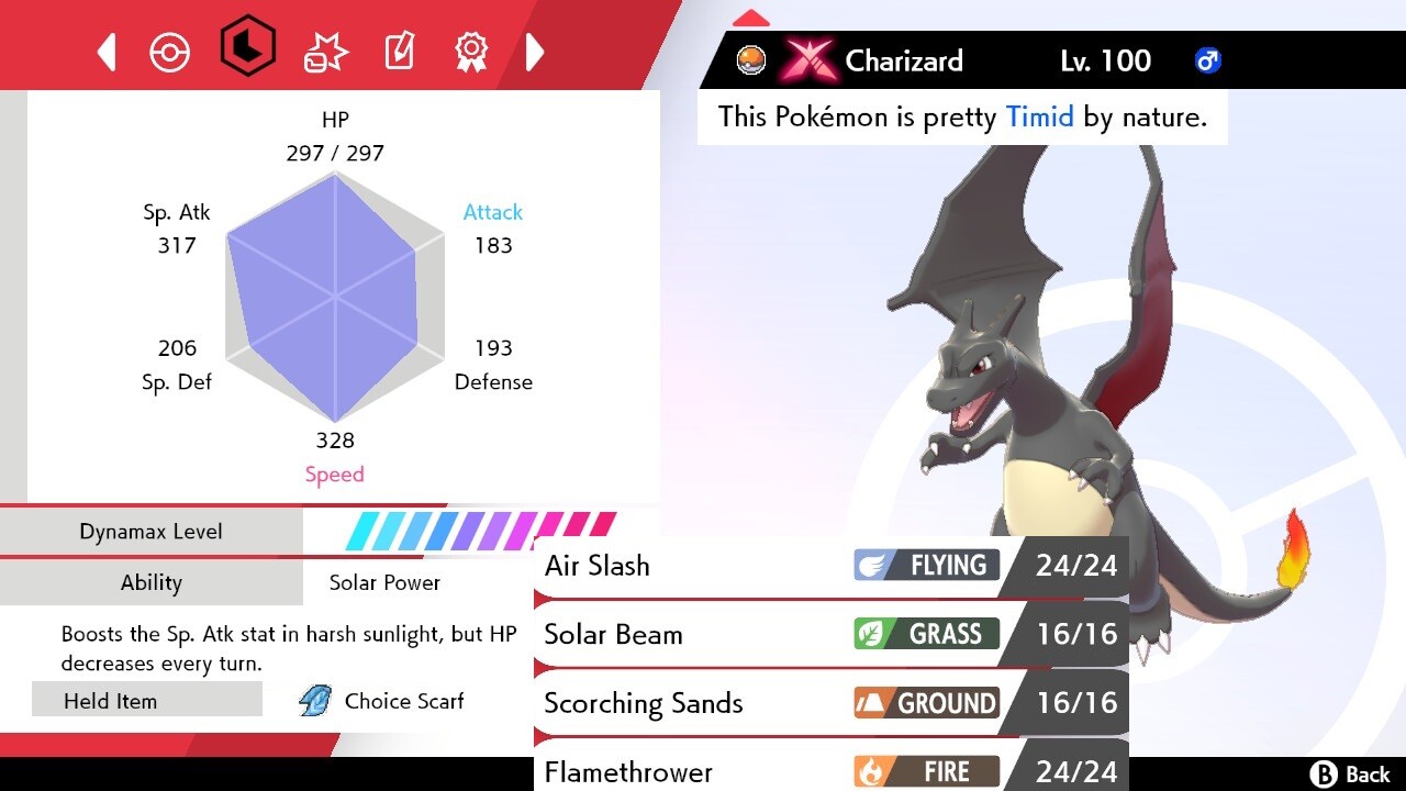 Pokemon Sword and Shield 6iv Shiny Charizard - FAST DELIVERY
