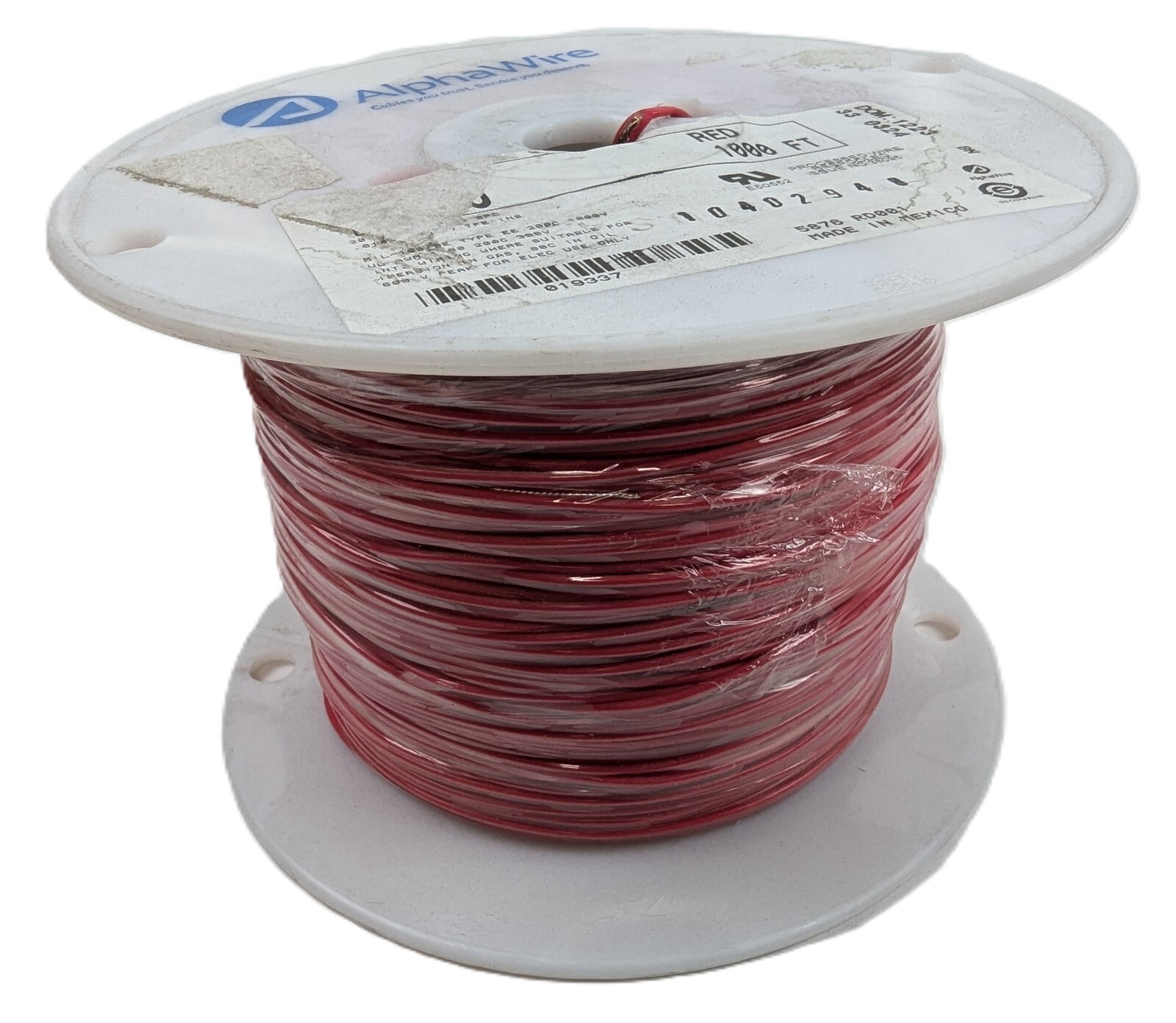 1000ft Alpha 5876 RD001 PTFE Hook-Up Wire 20AWG High Temp 200C SPC M16878/5 NEW