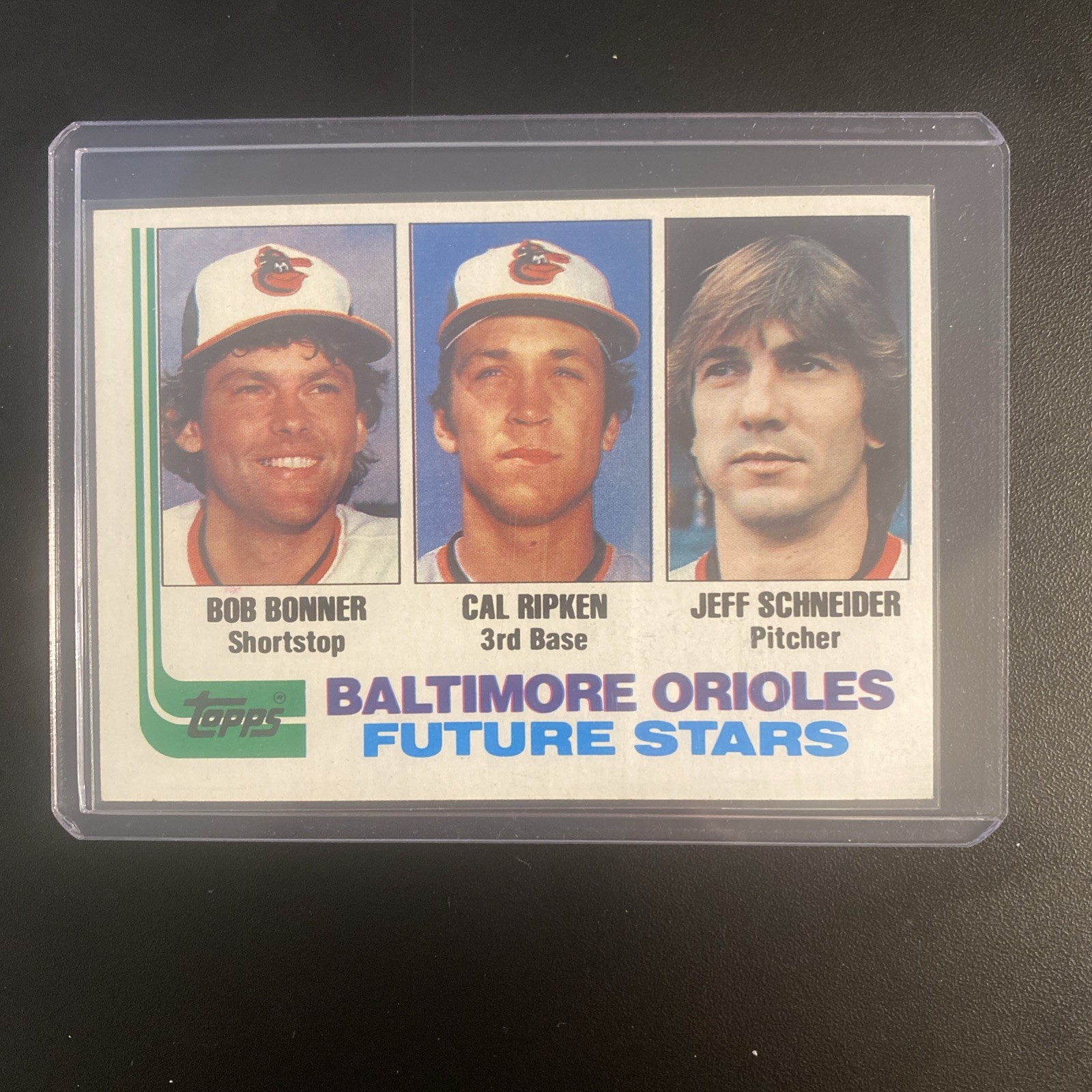 1982 Topps - Future Stars Cal Ripken Jr. Jeff Schneider, Bobby Bonner #21 (RC) 1982 Topps - Future Stars Cal Ripken Jr. Jeff Schneider, Bobby Bonner #21 (RC)