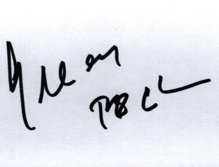 GREGORY PECK Autograph Signed 3X5 Index Card w/ COA To Kill A Mockingbird GREGORY PECK Autograph Signed 3X5 Index Card w/ COA To Kill A Mockingbird