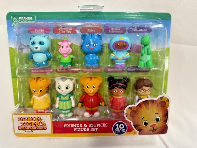 Daniel Tigers Neighborhood Friends and Stuffies Figure Set Kids Gift Toy 10 Pack Daniel Tigers Neighborhood Friends and Stuffies Figure Set Kids Gift Toy 10 Pack