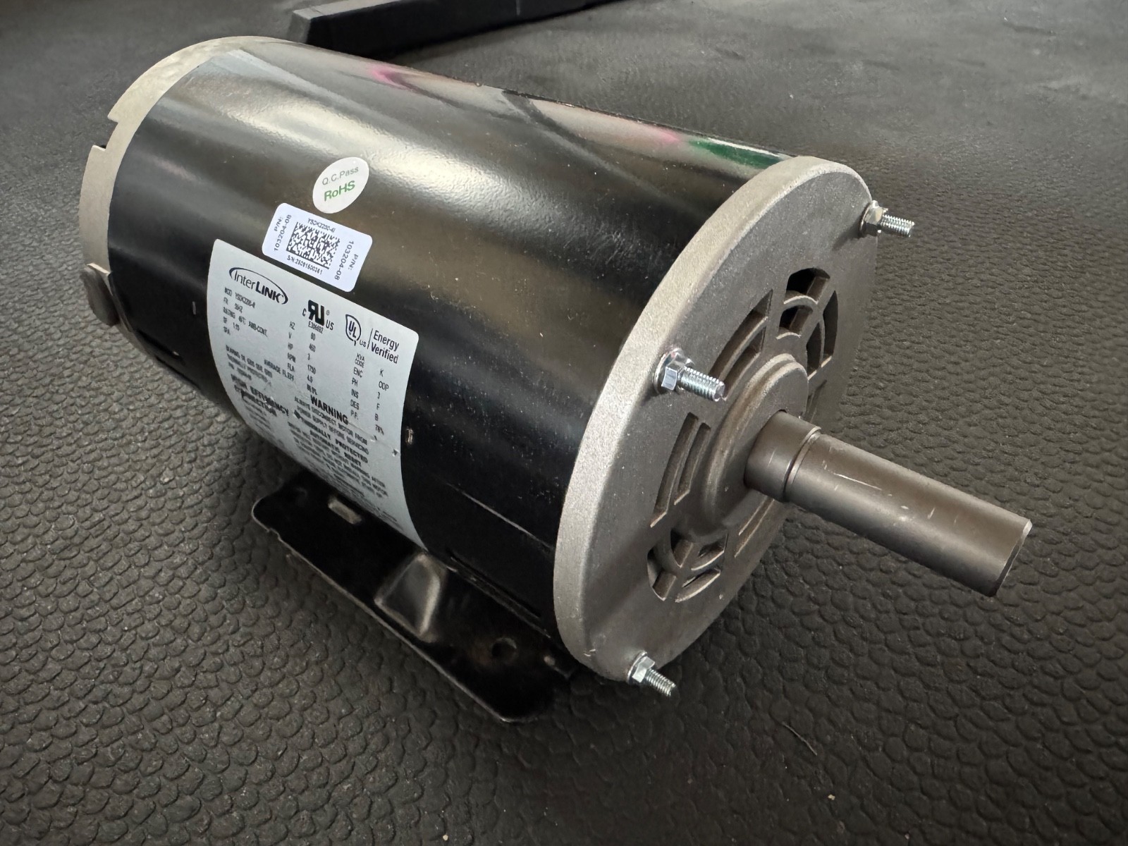 Lennox OEM Interlink YSDK2200-4I 3 HP 1750 RPM 460V Electric Motor Lennox OEM Interlink YSDK2200-4I 3 HP 1750 RPM 460V Electric Motor