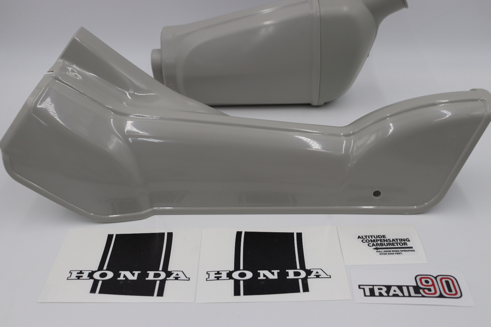 1970 HONDA CT90, Trail90 Down Tube Cover & Air Filter Box 1970 CT90 With Decals