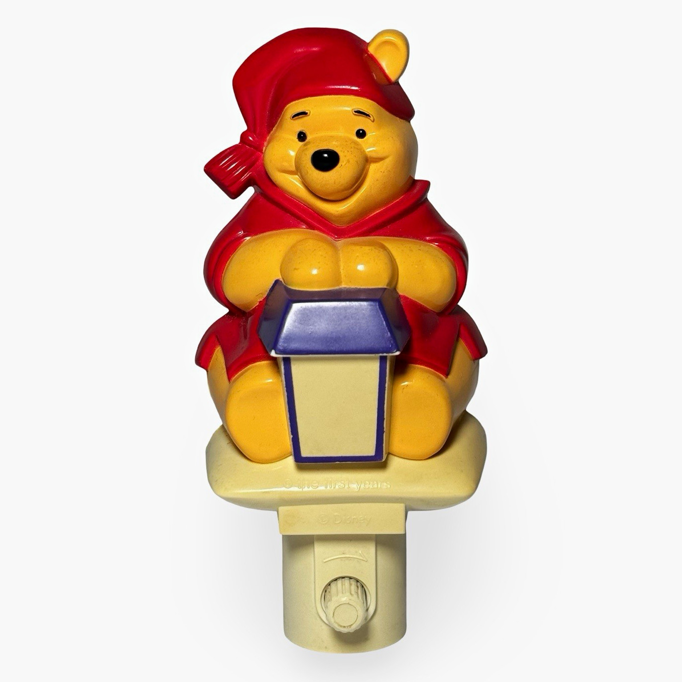 Vintage Disney The First Years Winnie the Pooh Lantern Night Light Plug-In 90s