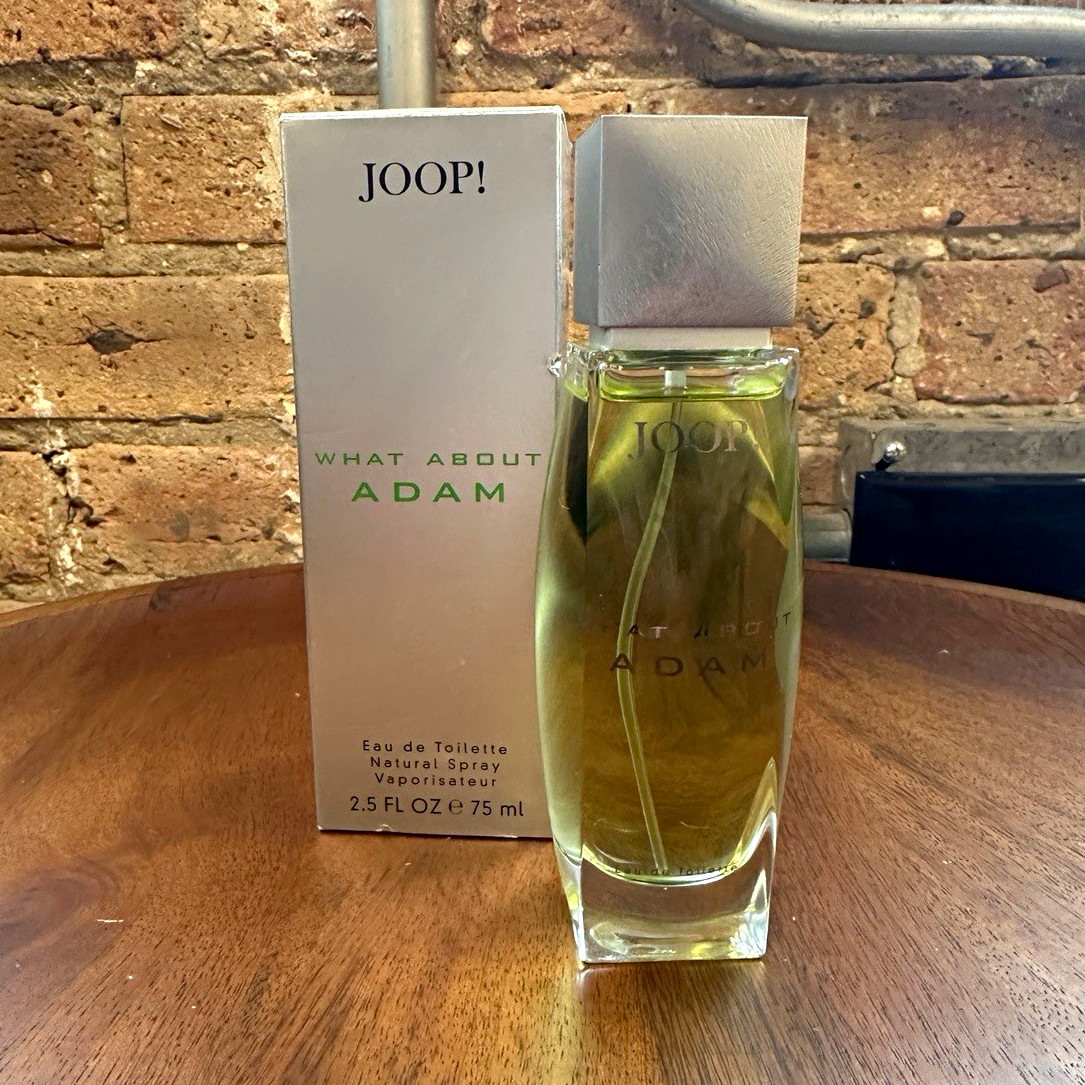 JOOP What About Adam Eau de Toilette Spray, Regular Size 2.5 fl oz