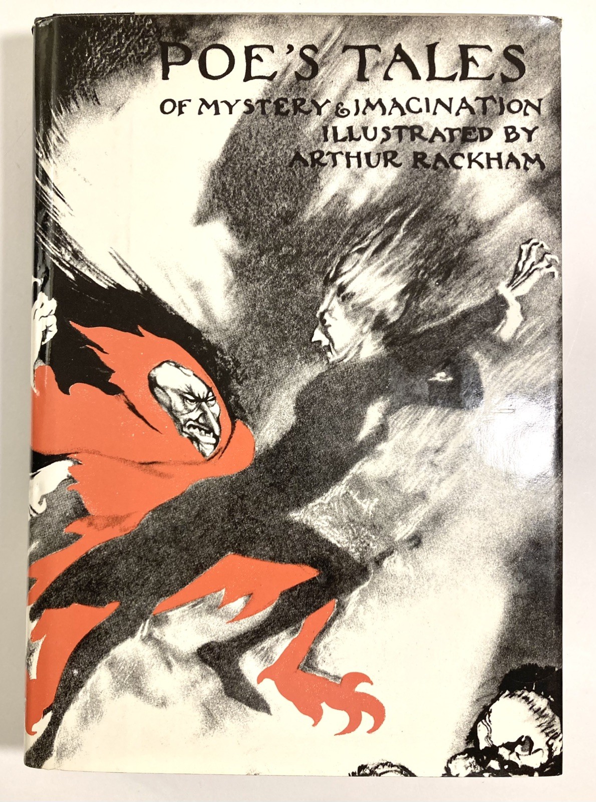 Vintage Poe\'s Tales of Mystery & Imagination 1935 Illustrated Rackham HC DJ Book