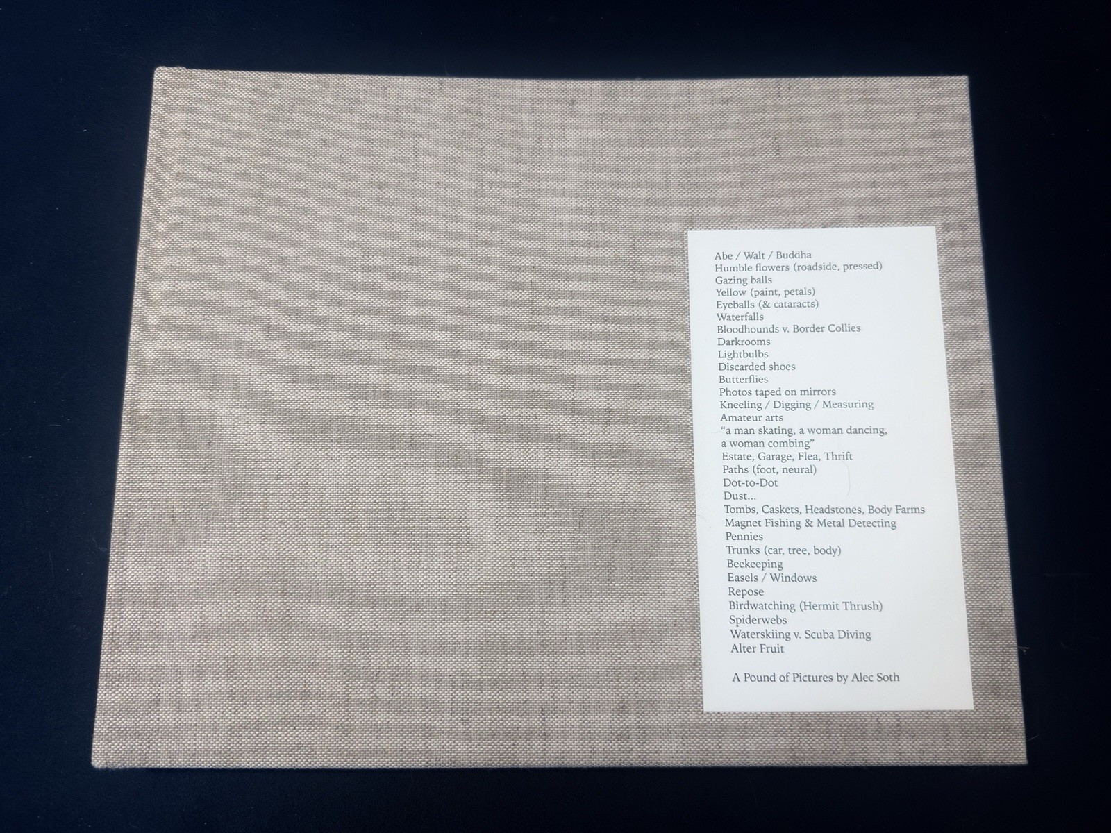 [LIKE NEW/SIGNED] Alec Soth \