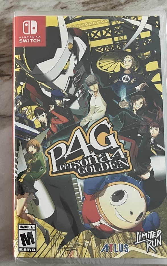 Persona 4 Golden P4G for Nintendo Switch LRG