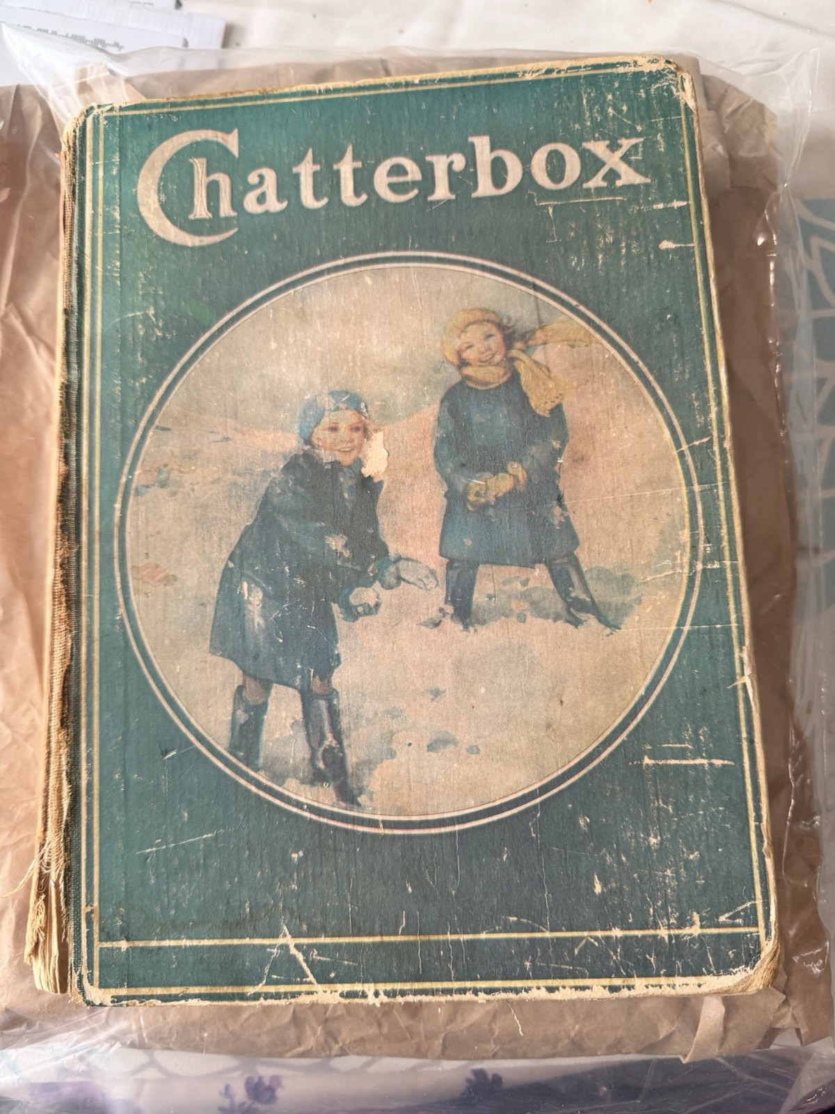 Vintage 1930s Chatterbox Annual Cupples & Leon Illustrated Children’s Book