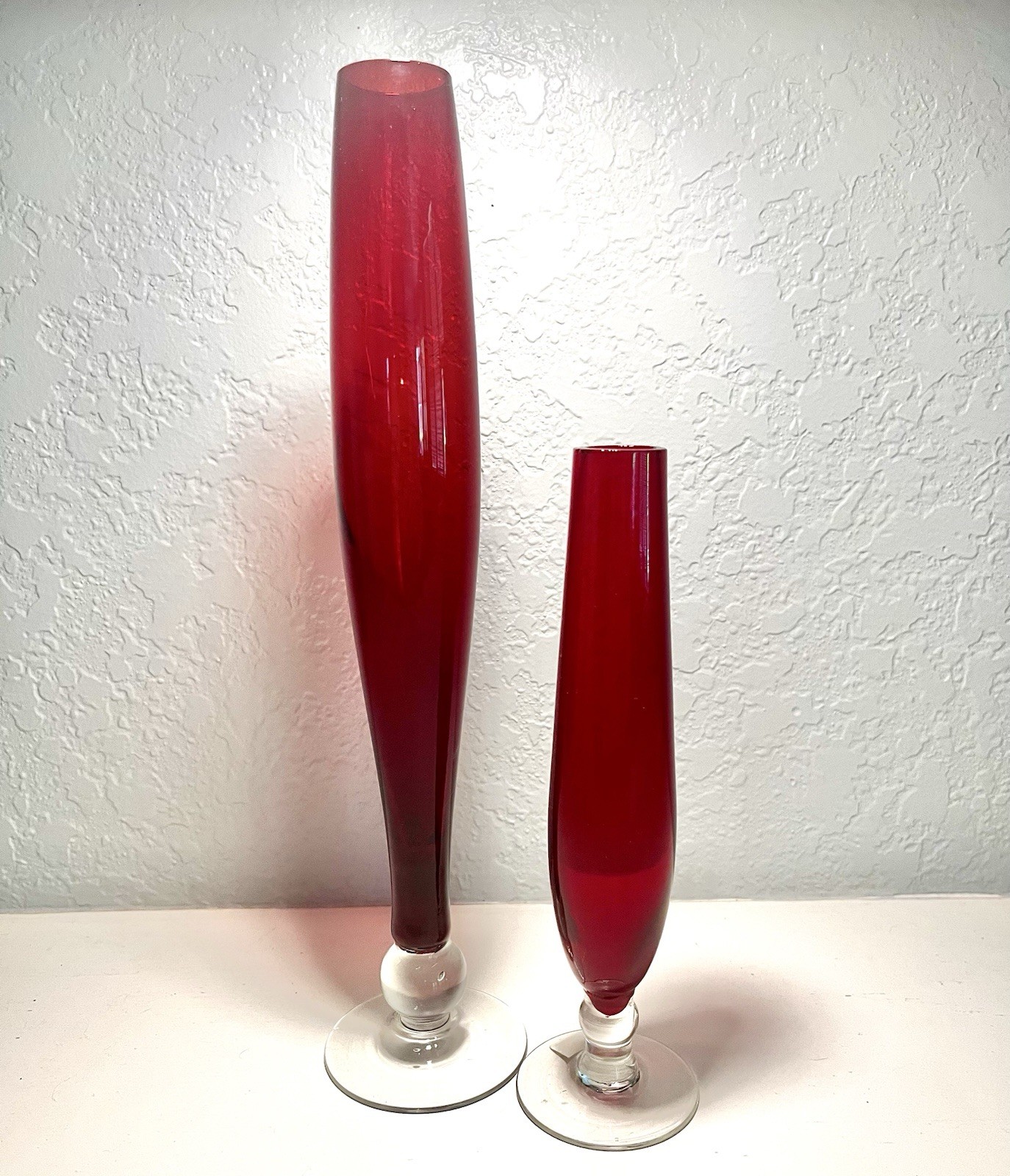 Vintage Mid-Century Napcoware Bud Vase Set Vintage Mid-Century Napcoware Bud Vase Set