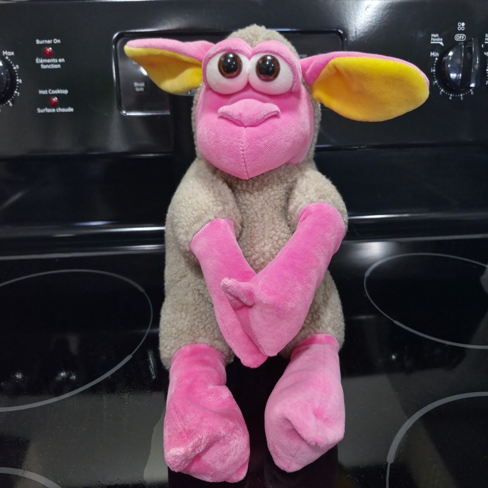 RARE HTF Vintage Funny Friends Lamb Sheep Plush Jennifer Mazur 15\