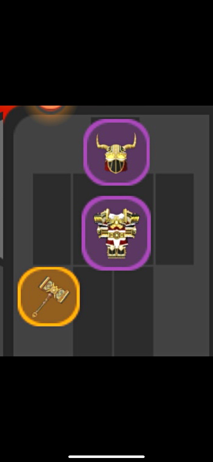 Valhalla Warrior set Mjolnir Game Item/Asset REQ Lvl 186