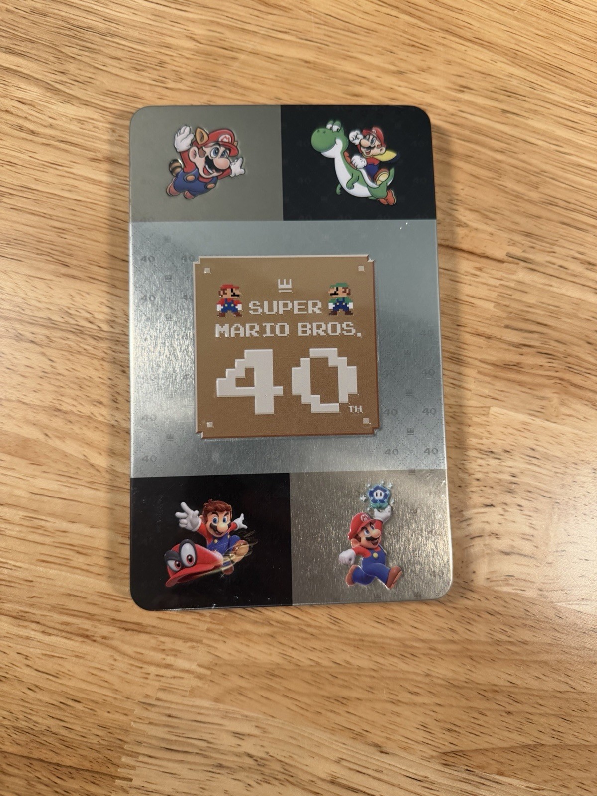 Nintendo Switch Super Mario Bros. 40th Anniversary Sealed Steelbook Game Case Nintendo Switch Super Mario Bros. 40th Anniversary Sealed Steelbook Game Case