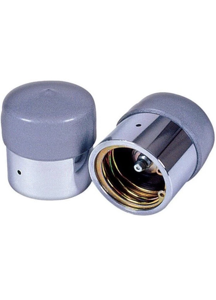Towpower 74177 Wheel Bearing Protector Grey And Chrome