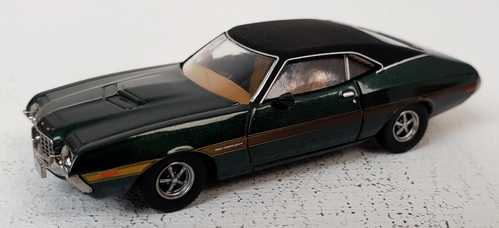 Brekina NEW HO 1/87 Scale 1969 Ford Gran Torino Sport in Metallic Green Brekina NEW HO 1/87 Scale 1969 Ford Gran Torino Sport in Metallic Green