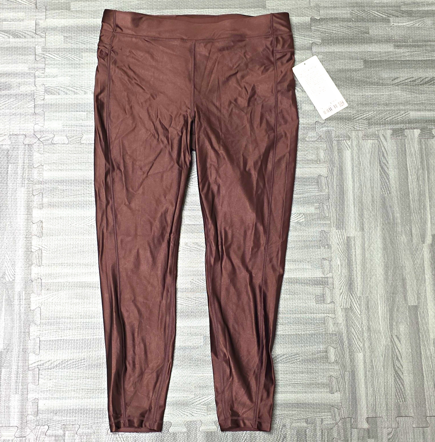 lululemon athletica Satin Brown Shine HR Tight 25\