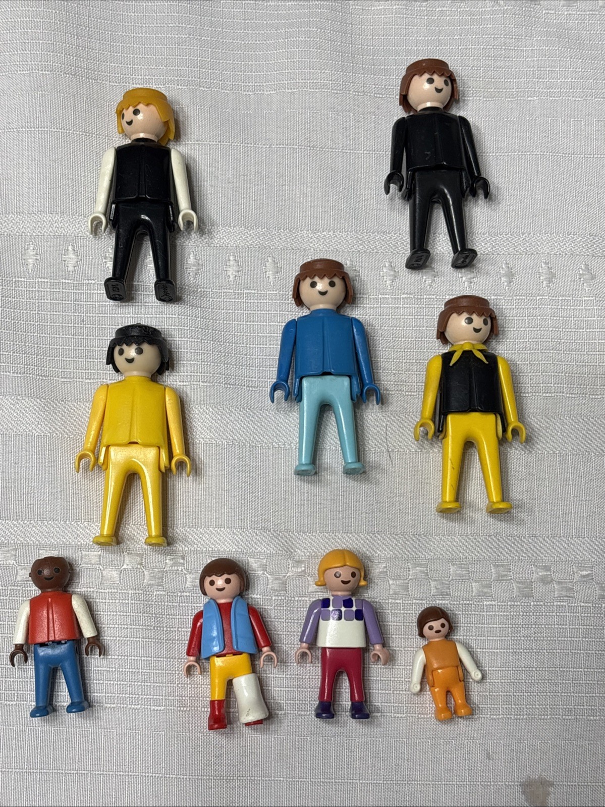 Vintage Playmobil Figures Lot of 9 1974 -1990’s