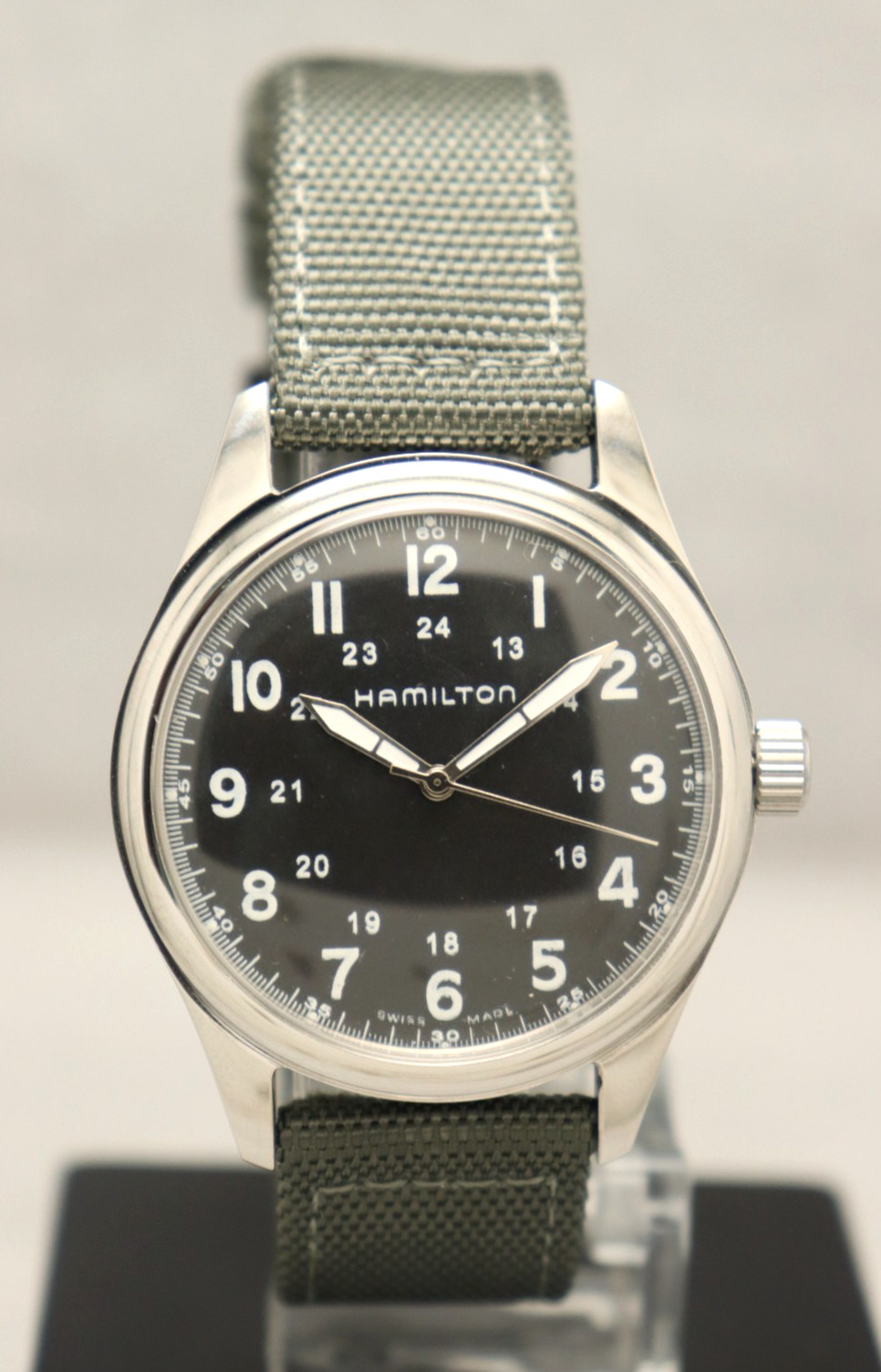 Seller Refurbish Hamilton Manual Winding 40 mm With Swiss Mechanism Men's Watch