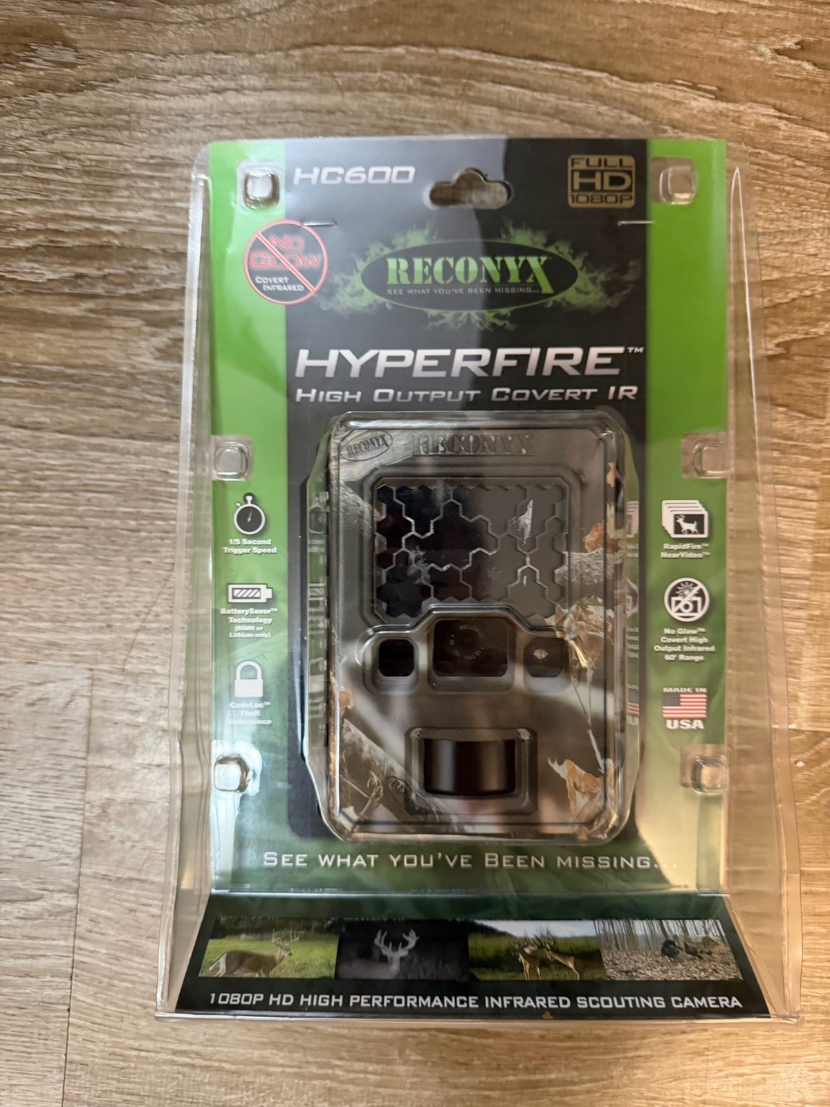 Reconyx HC600 Hyper Fire High Output Covert IR Trail Camera  New  Sealed 