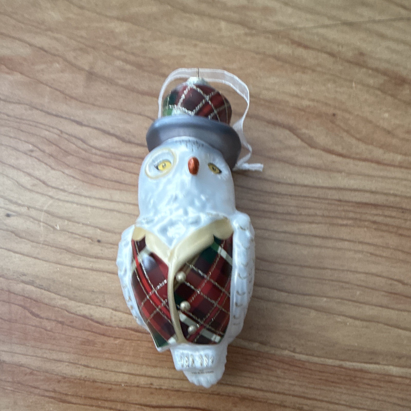 Hallmark Keepsake Dapper Owl 2025 Christmas Ornament